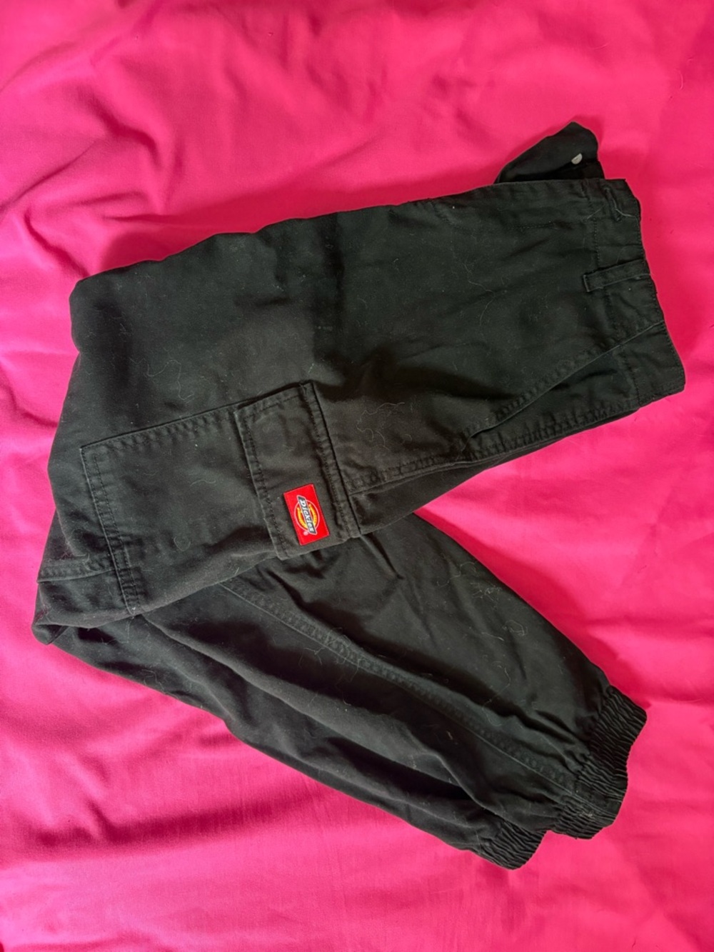 Dickies Black Cargo Jogger Pants